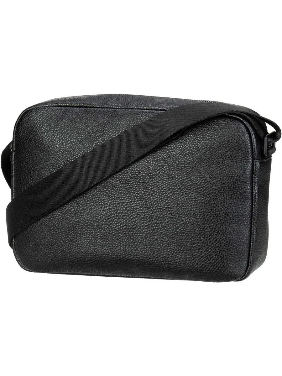 Tommy Hilfiger Męski TH Central Messenger AM0AM10475, czarny (czarny), OS, czarny (czarny), rozmiar uniwersalny